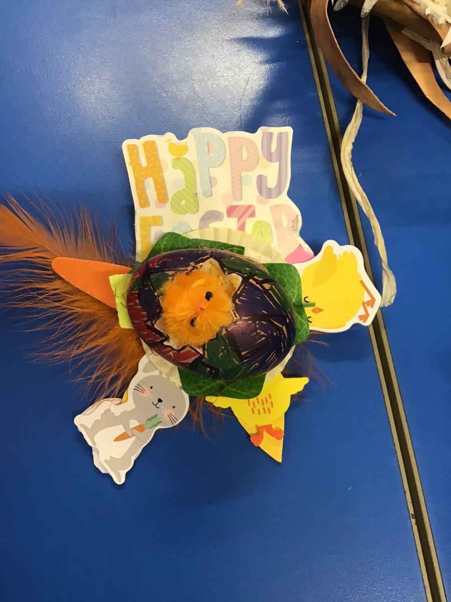 TigersBCP's tweet photo. Our decorated Easter eggs were AMAZING!! I don’t know how the school council will choose a winner. The winner will be announced tomorrow. Good luck everyone. https://t.co/txsrtcKvGj