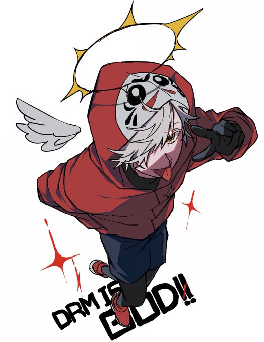 「halo red hoodie」 illustration images(Latest)