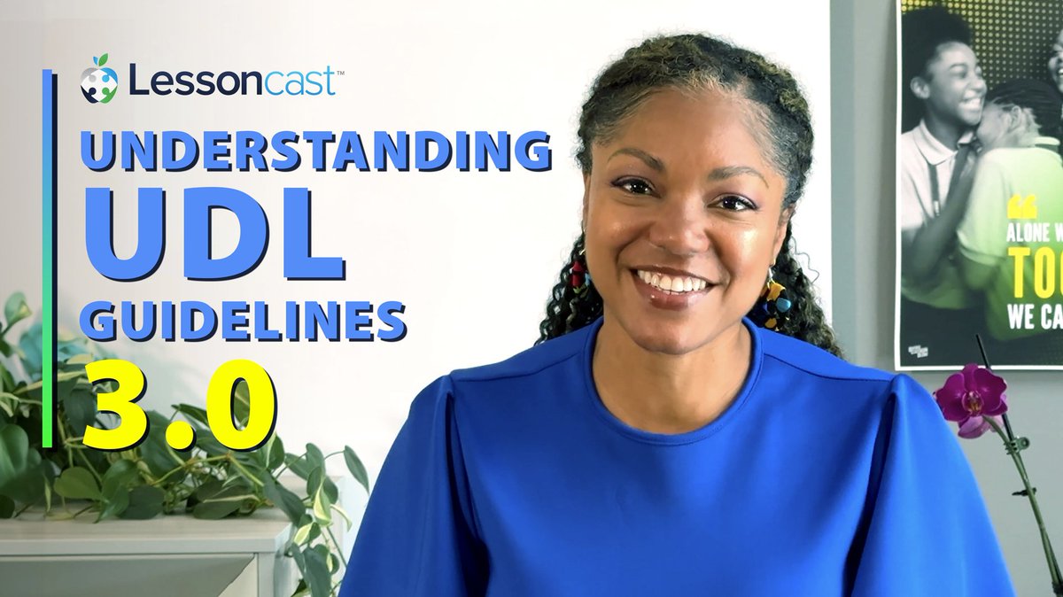 Announcing @Lessoncast's new dynamic professional learning offering — Understanding UDL Guidelines 3.0. youtu.be/3D5G1NLVSdU #UDL Click the link below to subscribe today! jumpstartpd.com/plans/390386?b…