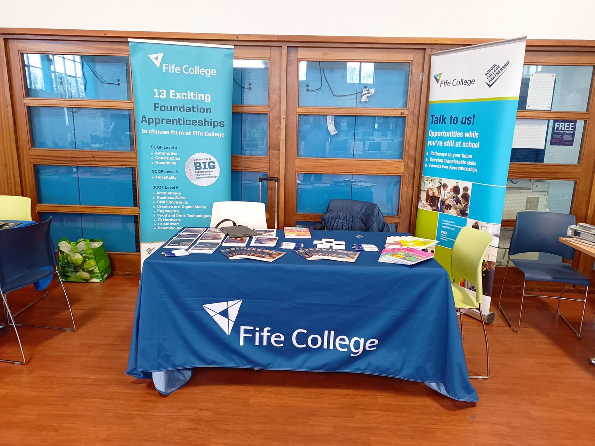 Tonight is the Fife College Open Day at the Dunfermline Campus pop along from 4pm and have a chat with the SCP/FA team 😁 @fifecollege @dyw