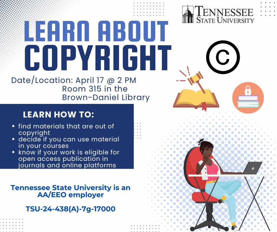 Tennessee State U. Libraries & Media Center tweet media