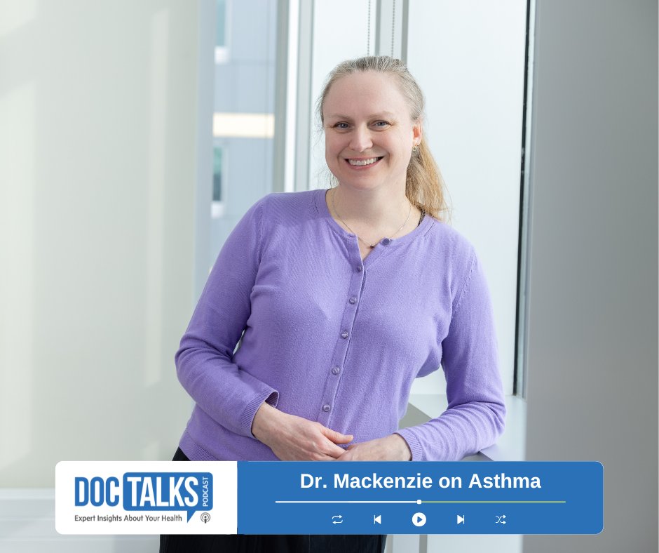 stjosephslondon's tweet photo. Prepare for a breath of new knowledge! This week’s episode of The #DocTalks Podcast is all about asthma. Respirologist Dr. Constance Mackenize discusses the common condition, including surprising triggers and treatment advancements: https://t.co/4iZmpClwgz https://t.co/Xh47OAzo3e