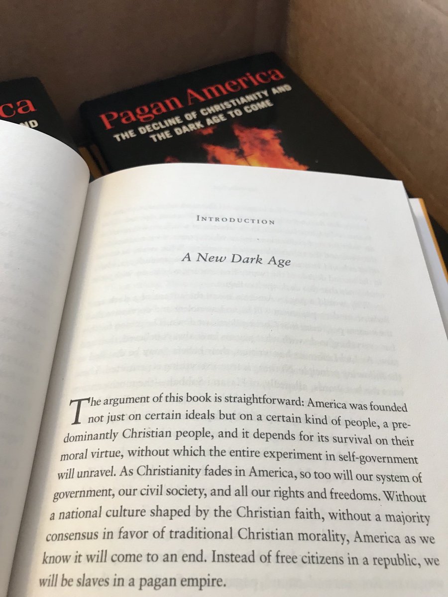 johnddavidson's tweet image. Launch day for Pagan America is finally here! It’s been almost a year since I completed the manuscript, and what an insane year it’s been.
If you want to know why our culture is in free-fall, and what comes next, check out Pagan America, available now— a.co/d/iUPaew7