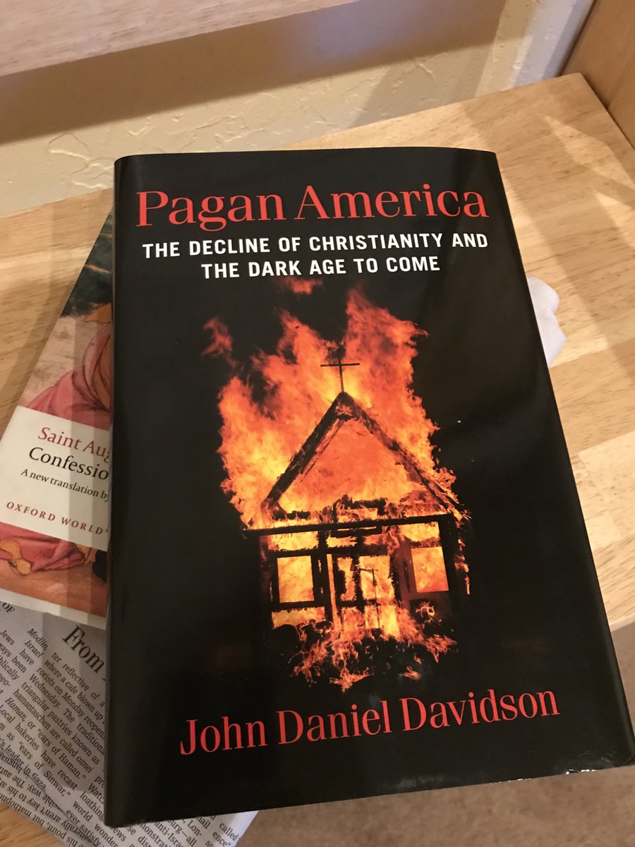 johnddavidson's tweet image. Launch day for Pagan America is finally here! It’s been almost a year since I completed the manuscript, and what an insane year it’s been.
If you want to know why our culture is in free-fall, and what comes next, check out Pagan America, available now— a.co/d/iUPaew7