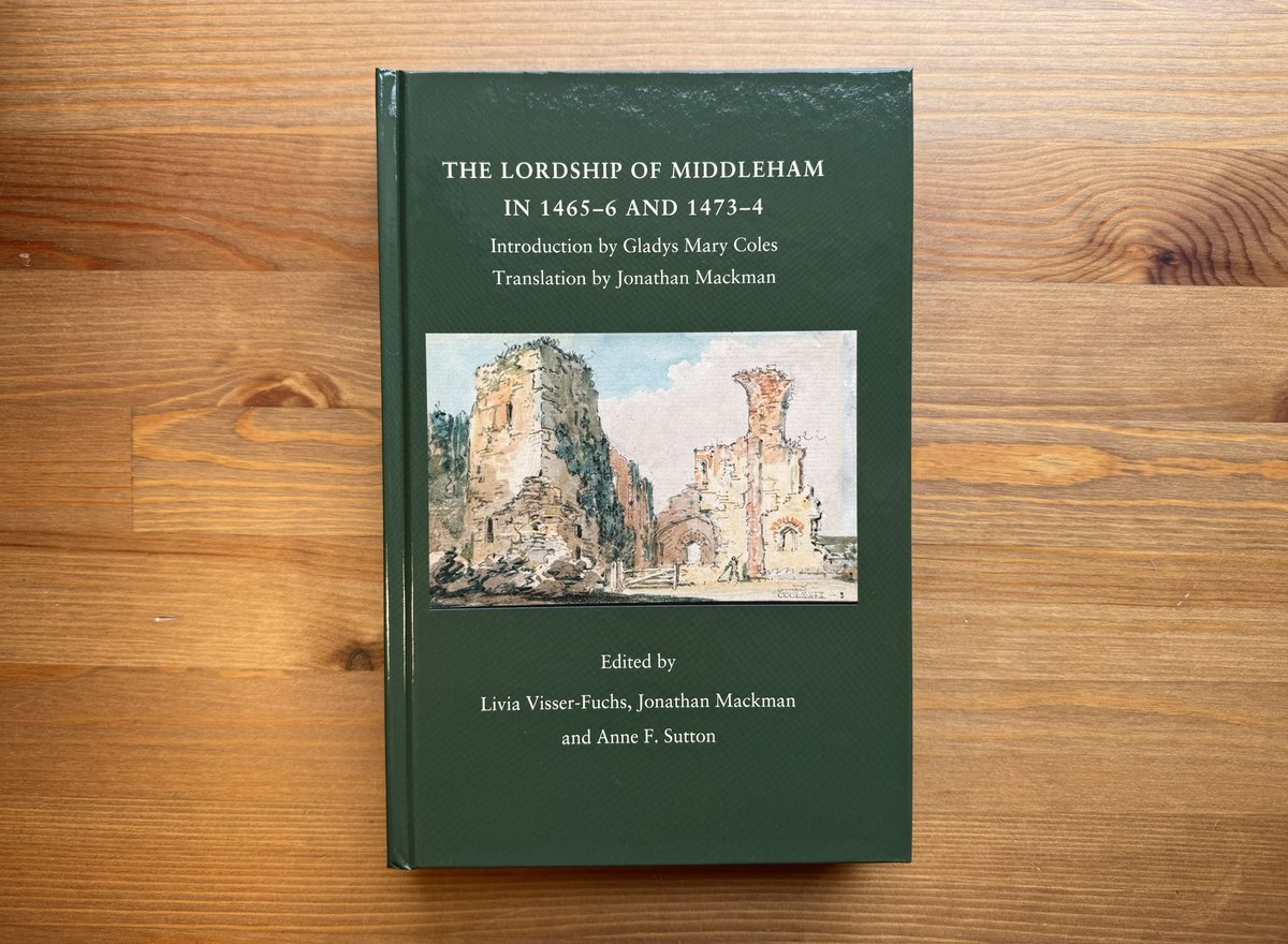 Our new publication, The Lordship of Middleham in 1465-6 and 1473-4, has been years in the making. Find out more about this highly anticipated source edition on our #blog: yorkisthistorytrust.org/2024/03/26/the… #MedievalTwitter #Twitterstorians #Medieval #Yorkshire