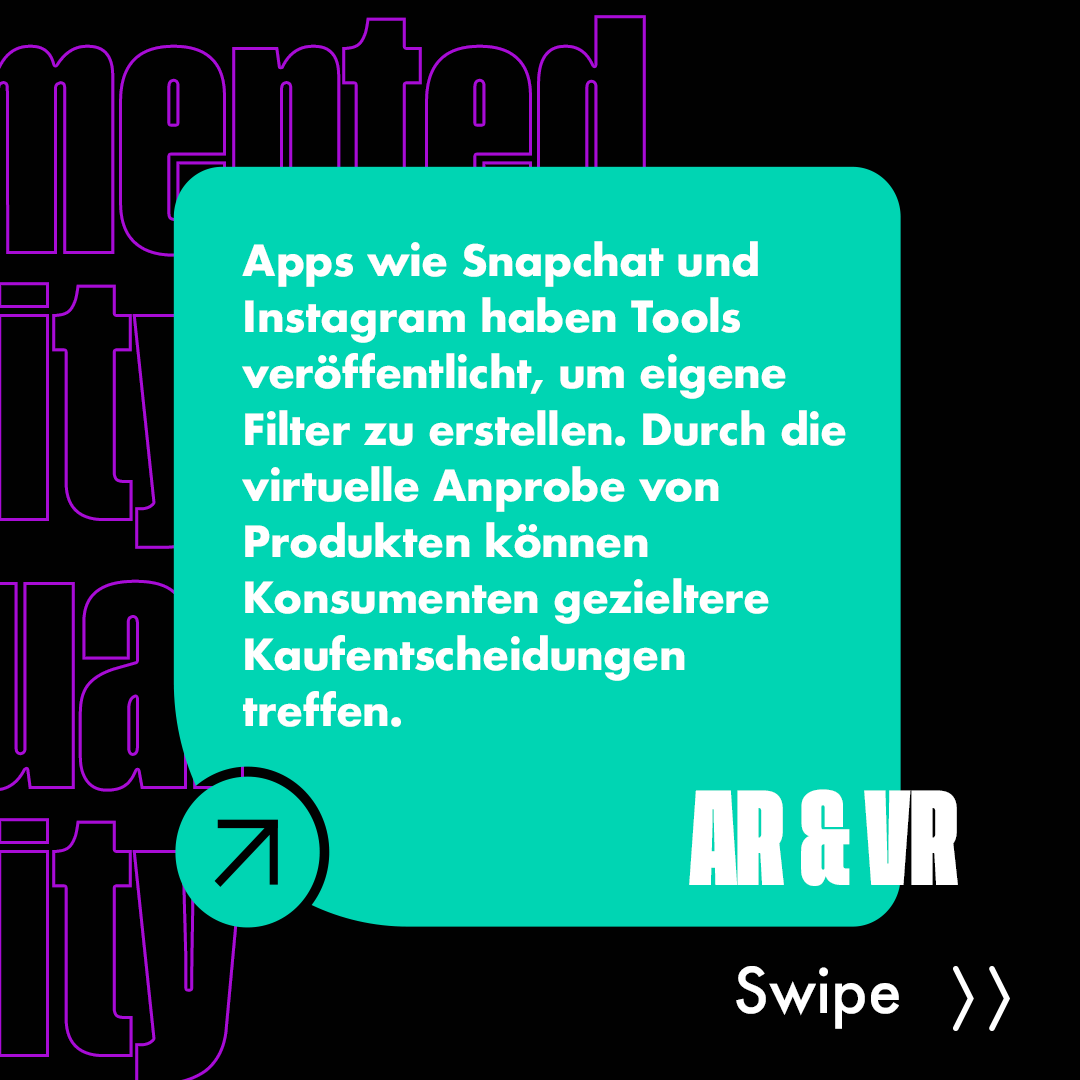#trendwatch Reihe halten wir euch über aktuelle digitale Trends auf dem Laufenden. 🚀

Wir beginnen mit den Themen AR &amp; VR, die sich rasant entwickeln und immer relevanter werden. 🙌

#sazinc #trends #vr