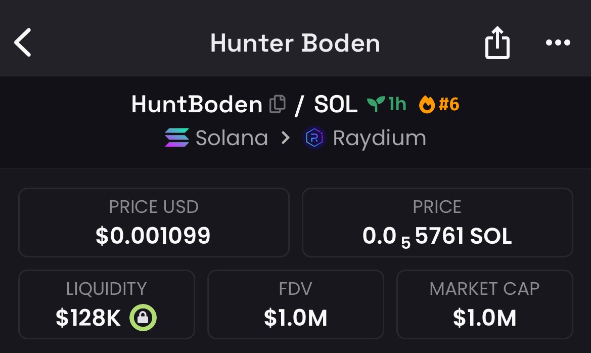 Move de degen mais pourquoi pas ? 
Si ca rug pas d’ici 10 minutes ça sera bien 🙃

(Oui #DYOR) + (c’est purement spéculatif)