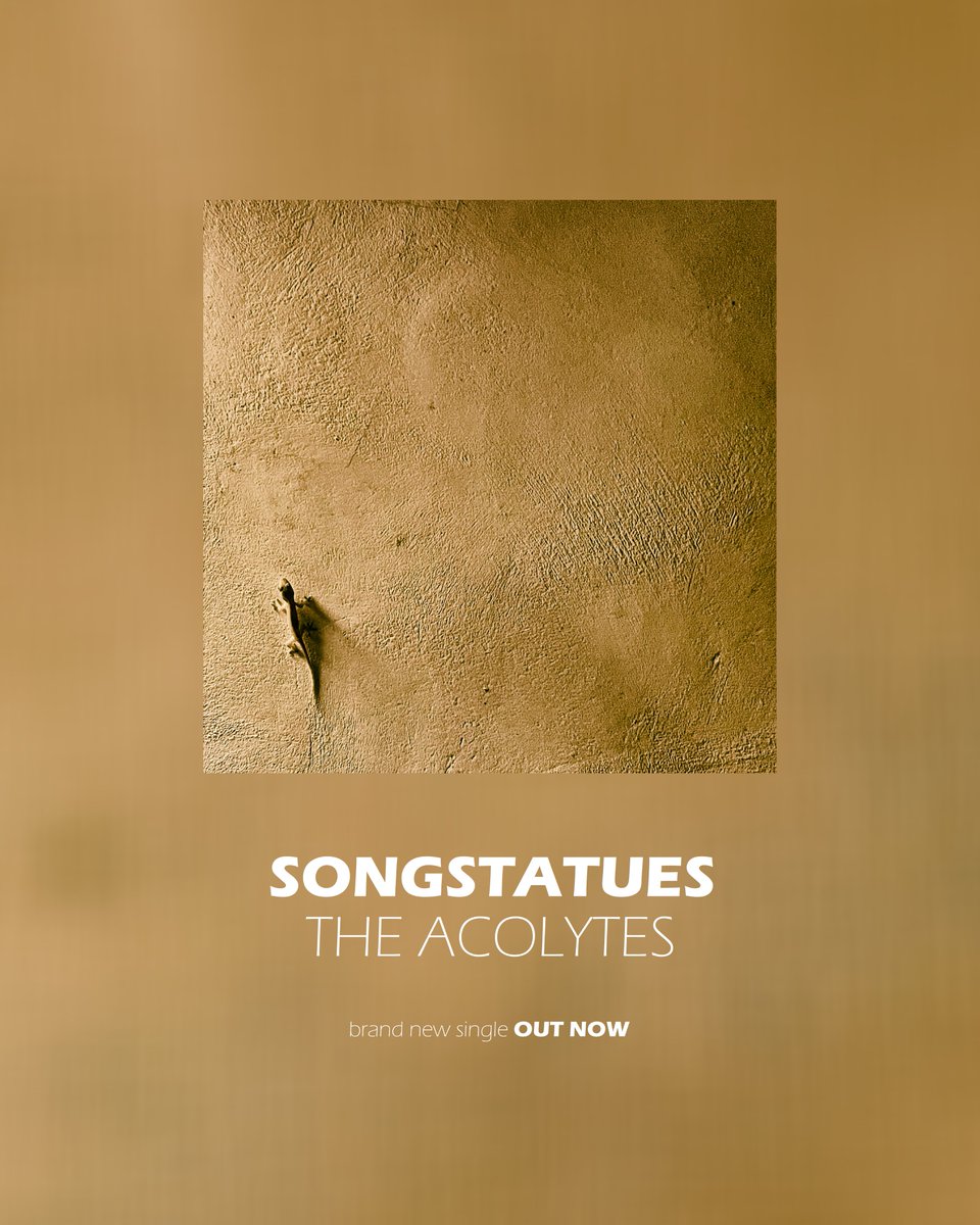 #happyreleaseday ‘The Acolytes' by Soundstatues is out now and available on all major streaming platforms 🎶 Make sure to give it a listen and follow him for further updates! Listen here: lnk.to/stheacolytes