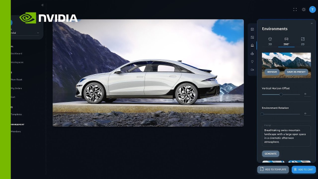 MichaelALim's tweet photo. See how enterprises can easily power next-generation #3D car configurators to supercharge customers’ shopping experiences, utilizing #OpenUSD and NVIDIA Omniverse Cloud APIs. https://t.co/lNn2Vp1SJ8 https://t.co/LZUvmoCiHR
