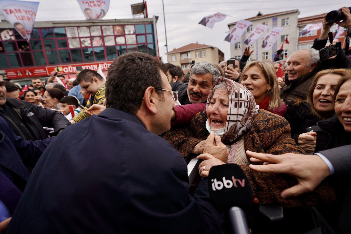 ekrem_imamoglu's tweet photo. Sinem Dedetaş ile Üsküdar kazanacak. Tam Yol İleri @sdedetas ! https://t.co/kODeq0qg7R
