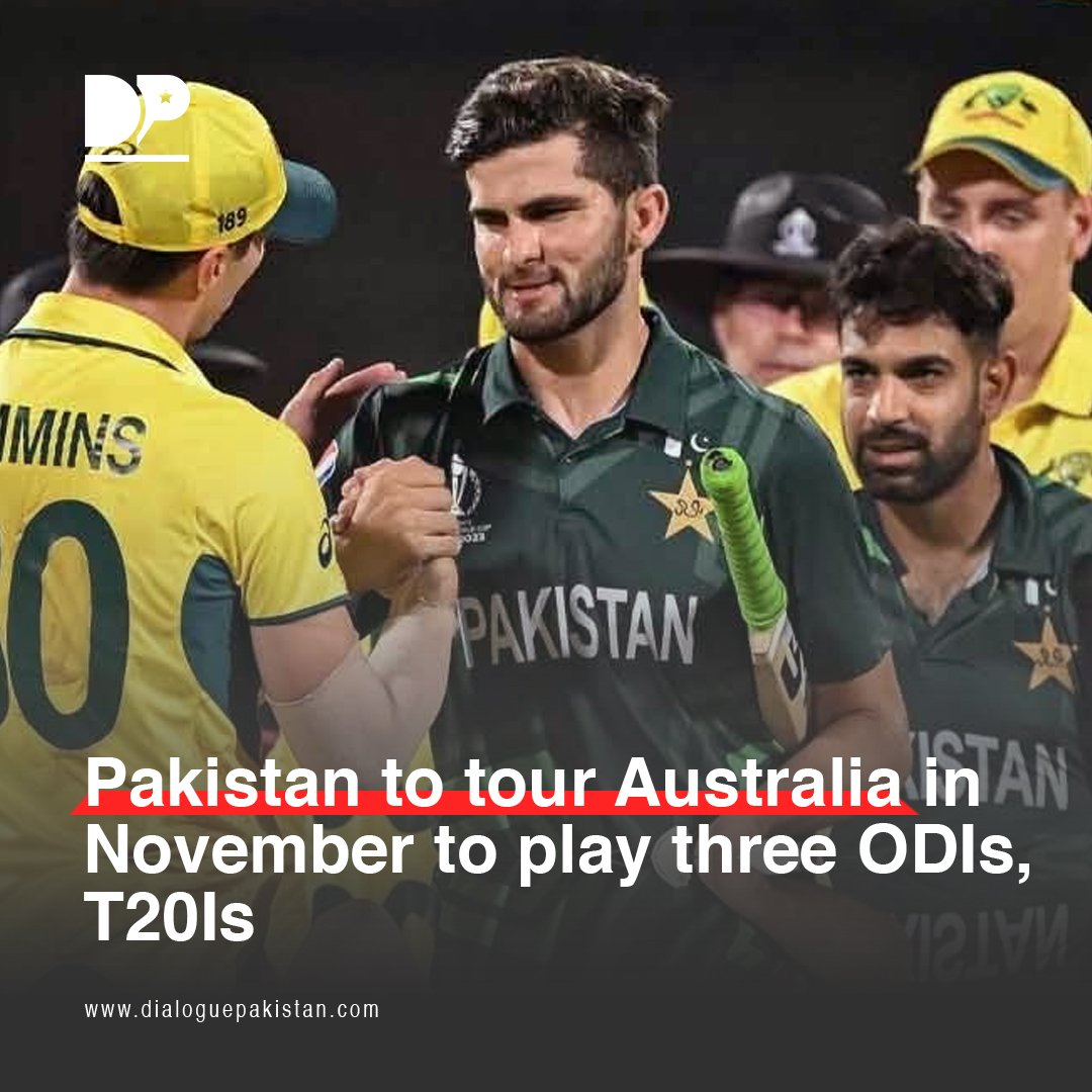 Cricket Australia (CA) announced the international schedule for the 2024-25 season, including ODIs and T20I series in November. Pakistan Cricket Team is set to visit Australia for the thrilling matches. #DialoguePakistan #PakistanCricketTeam #AUSvLBN