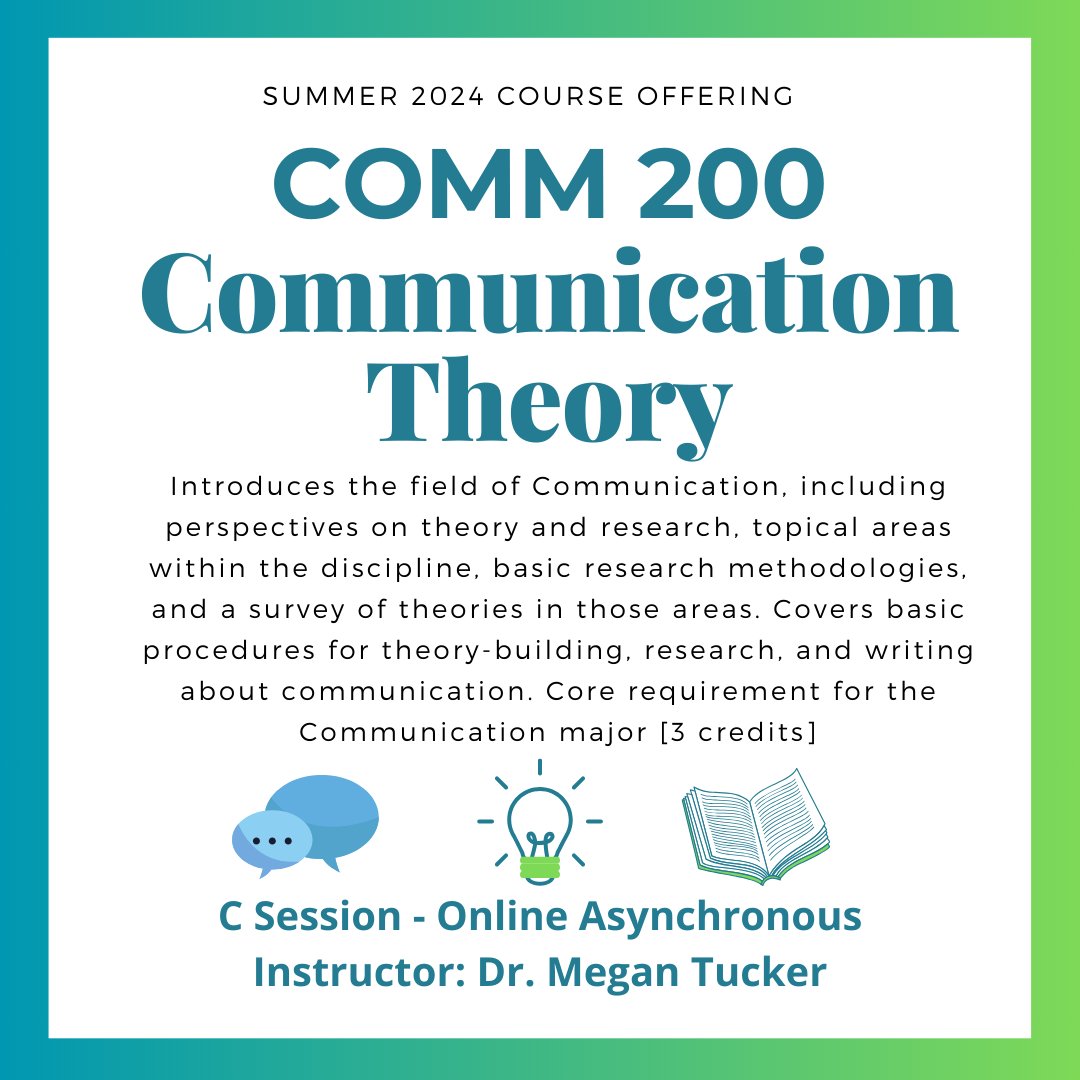 ‼️#MasonCOMM Summer Course Alert‼️ Dive into the fascinating world of COMM 200 Communication Theory this summer🌟 Get ready to uncover the secrets behind how we connect, interpret messages, and navigate our ever-changing world of communication! 🌍💬 #Registration #Summer2024