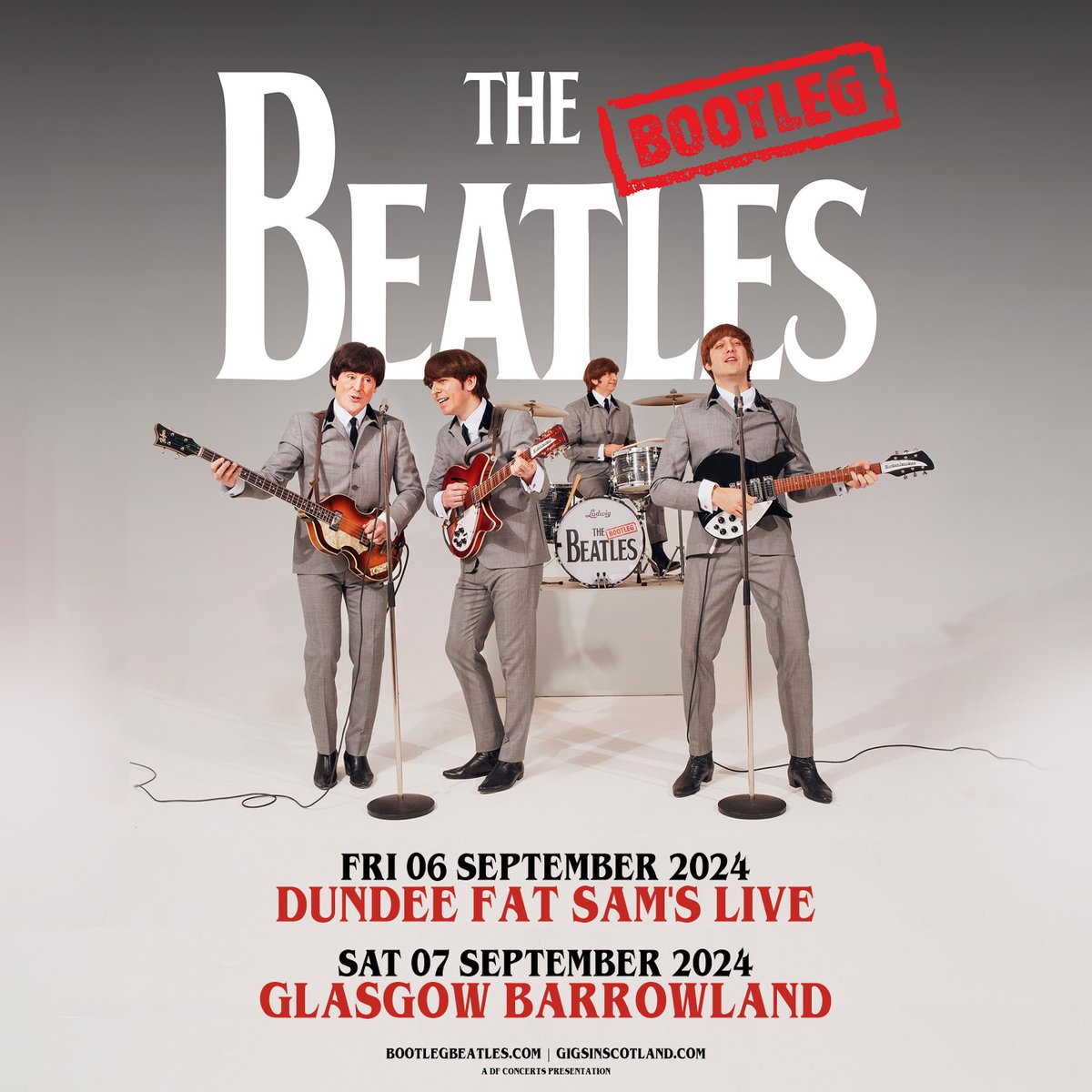 PRE-SALE NOW ON 🔥» @BootlegBeatles @fatsams, Dundee | 6th September 2024 @TheBarrowlands, Glasgow | 7th September 2024 TICKETS ⇾ gigss.co/bootleg-beatles