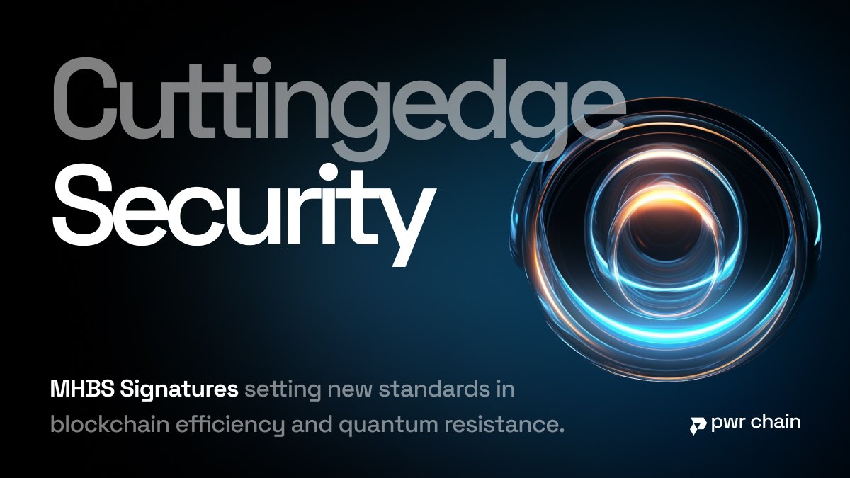 pwrlabs's tweet image. PWR Chain’s MHBS: Future-Proof Security 👇
Facing Quantum Threats:
With advances in quantum computing, traditional signature algorithms like ECDSA are at risk.
#pwrchain #web3developers #web3community