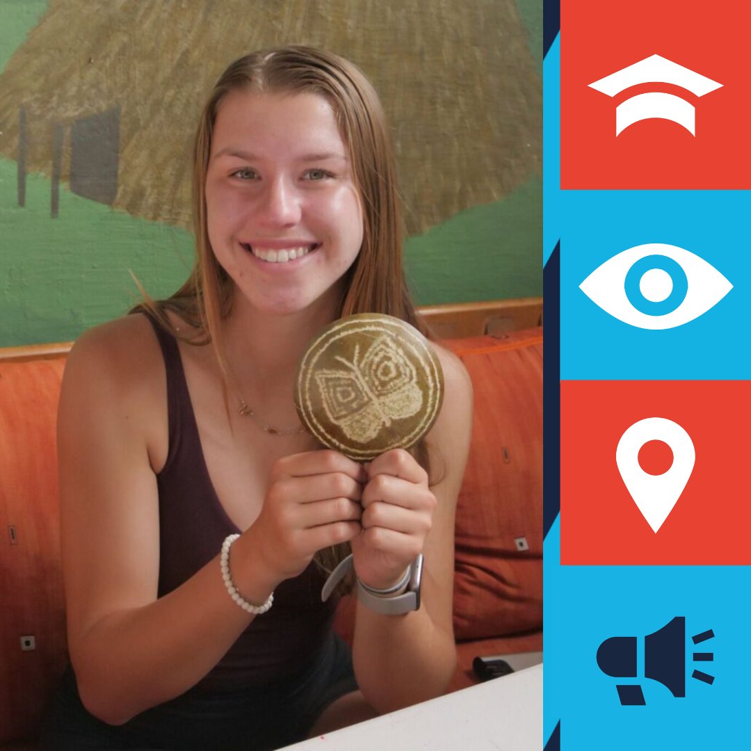 GSO_ECM's tweet photo. #Spotlight on @westernu student Mackenzie Widdup.

“My Global Connect experience has made me more aware of my everyday actions...and I firmly believe that [a global] experience provides life lessons that cannot be found in a textbook.”  
#GlobalSkillsCA #FromPilot2Program https://t.co/moKOprQdUf
