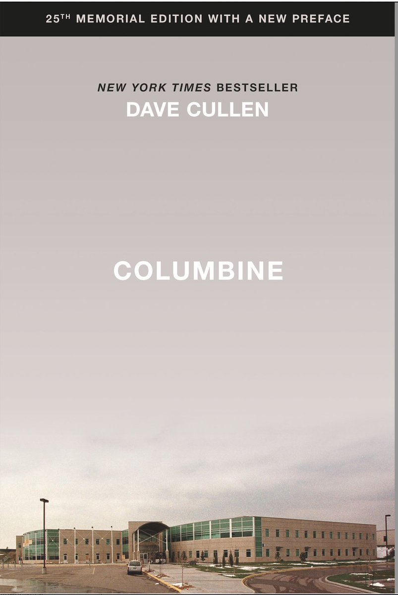 I keep trying to leave this story. The shootings keep escalating, so I wrote a new preface for the @25th Memorial Edition of #Columbine. In bookstores, @Amazon & @BNBuzz today. Please let me stop. amazon.com/Columbine-25th… @twelvebooks @HachetteUS barnesandnoble.com/w/columbine-25…