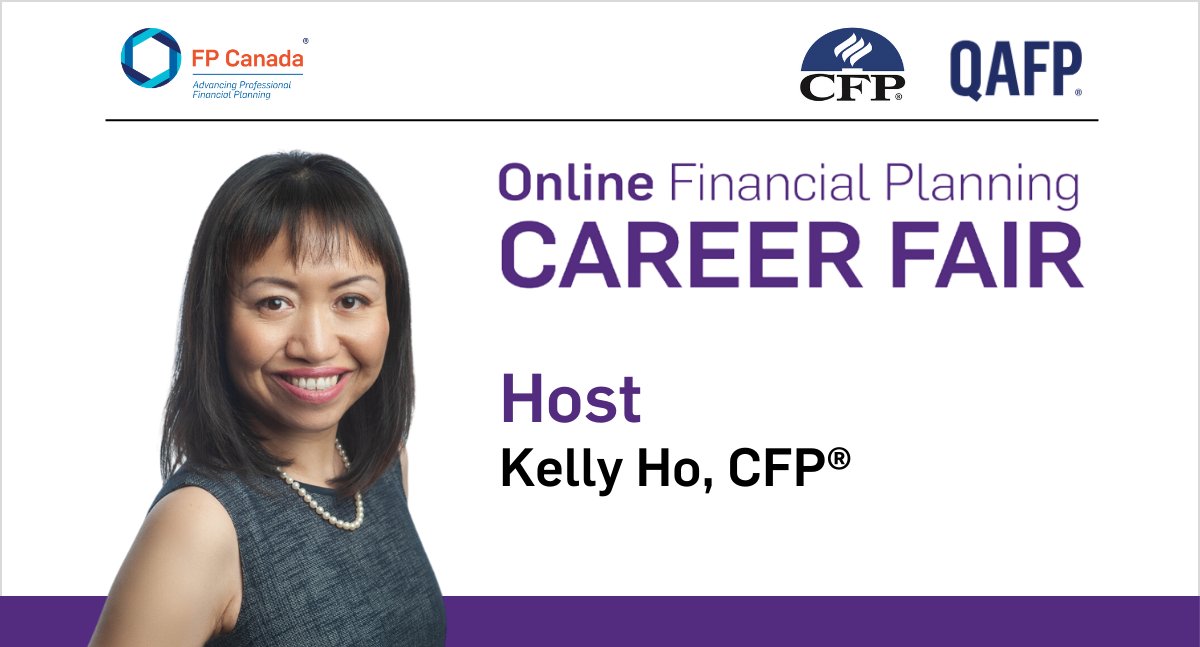 The FP Canada Online Financial Planning Career Fair, hosted by Kelly Ho, CFP, is starting now! Visit employers in their booths, message top recruiters, and learn how AI can help you in your job search in our featured session. #FPOCareerFair #CFP #QAFP #Financialplanning