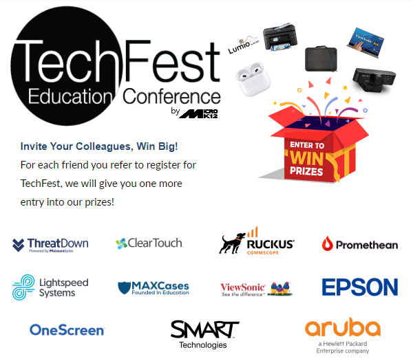 🎉 Get ready to win big at TechFest! 🏆 Exciting prizes await you! Don't miss out on the chance to level up your tech game! Prizes provided by sponsors. Register now! hubs.li/Q02qFBx10 #TechFestSpokane #Prizes #TechInnovation