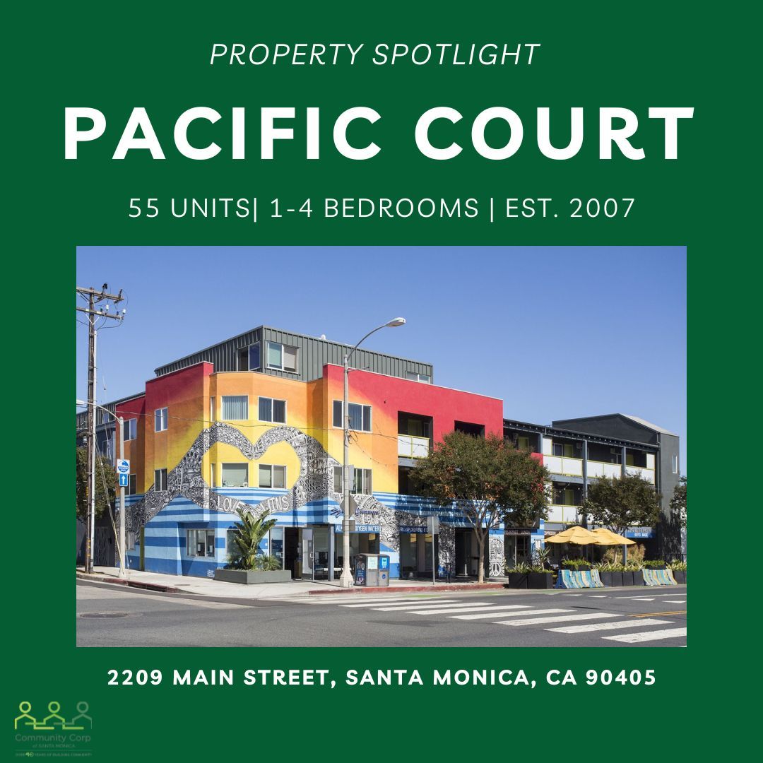 Over the next few months, we'll be highlighting the beauty, diversity, and sustainability of our properties! Our 2209 Main Street property in Santa Monica is a 55-unit affordable housing complex built in 2007. The project offers 1-4 bedroom apartments.