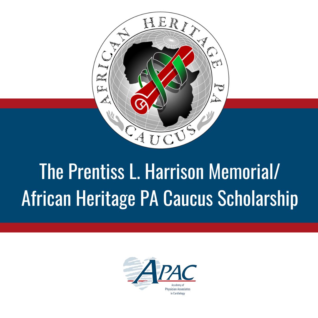 APAC is excited to support a donation to the Prentiss L. Harrison Memorial/African Heritage PA Caucus (AHPAC) Scholarship. This provides financial assistance to AHPAC student members who are considered an under-represented minority within the PA profession.bit.ly/3TzRlGF