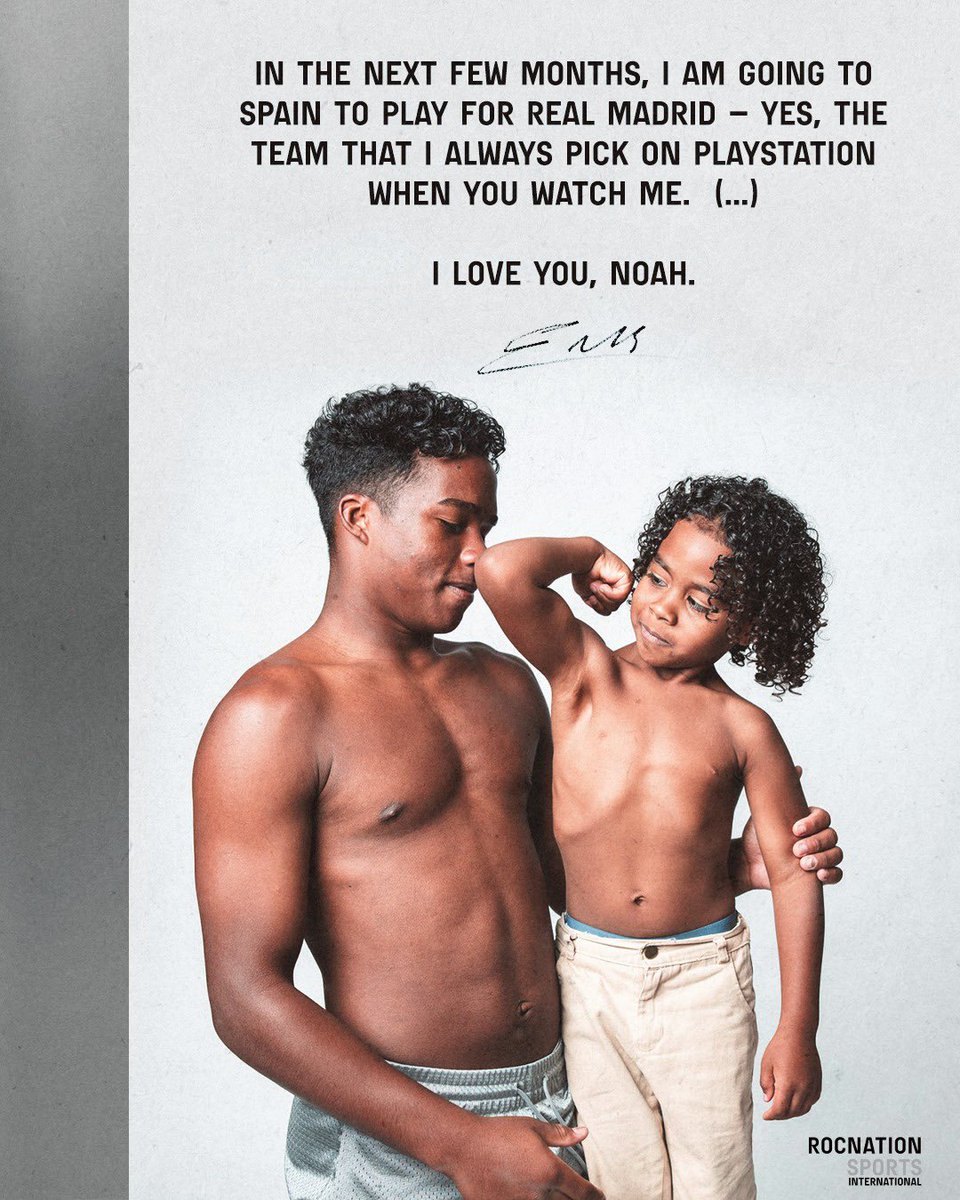 <a href="/Endrick/">Endrick</a> pens a letter to his younger brother for <a href="/PlayersTribune/">The Players’ Tribune</a> 

Read the full article here: theplayerstribune.com/posts/endrick-…