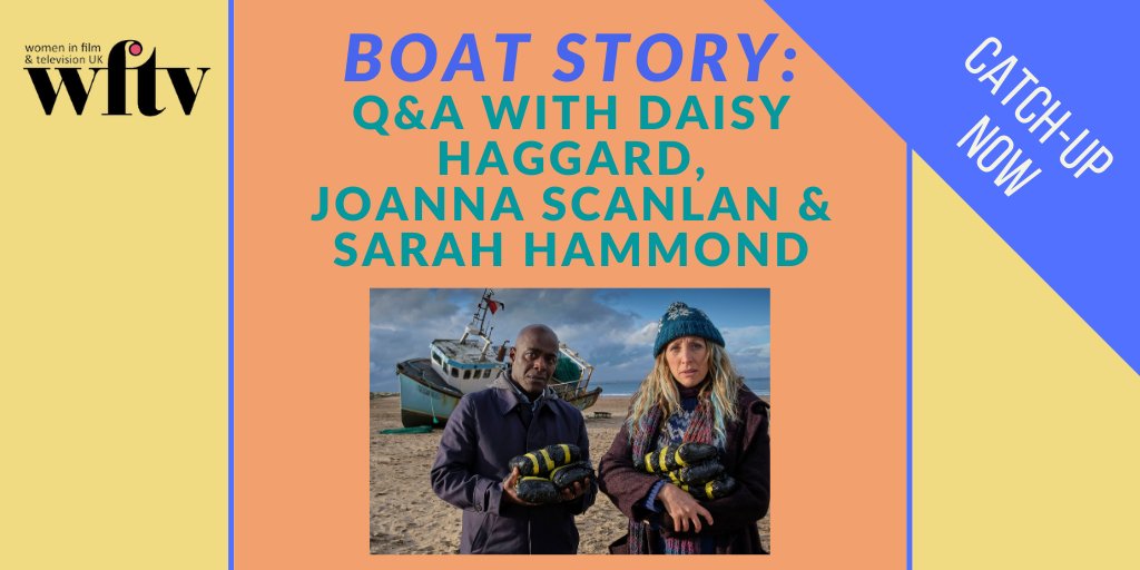 Watch back this online panel discussion for the BBC series #BoatStory, produced by series #BoatStory, produced by @twobrospictures. The panel included actors @daisy_haggard, Joanna Scanlan, and executive producer Sarah Hammond.- catch it here: bit.ly/WFTV_NDCUH