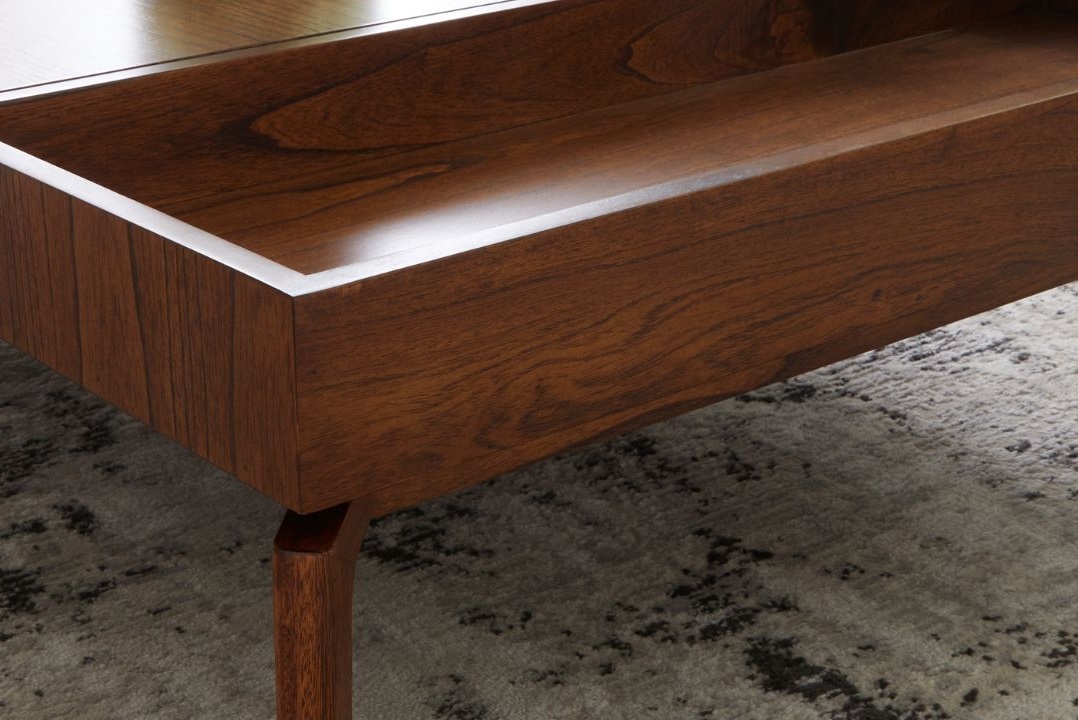 CyanDesignHome's tweet image. Functional elegance for everyday moments— the Match coffee table, with a medium brown Grandis wood silhouette infuses charm into any space. Explore touch-slide drawers and a recessed niche for seamless storage. ☕🌟 

#cyandesignhome #elevarbycyandesign #cyandesigntransformed