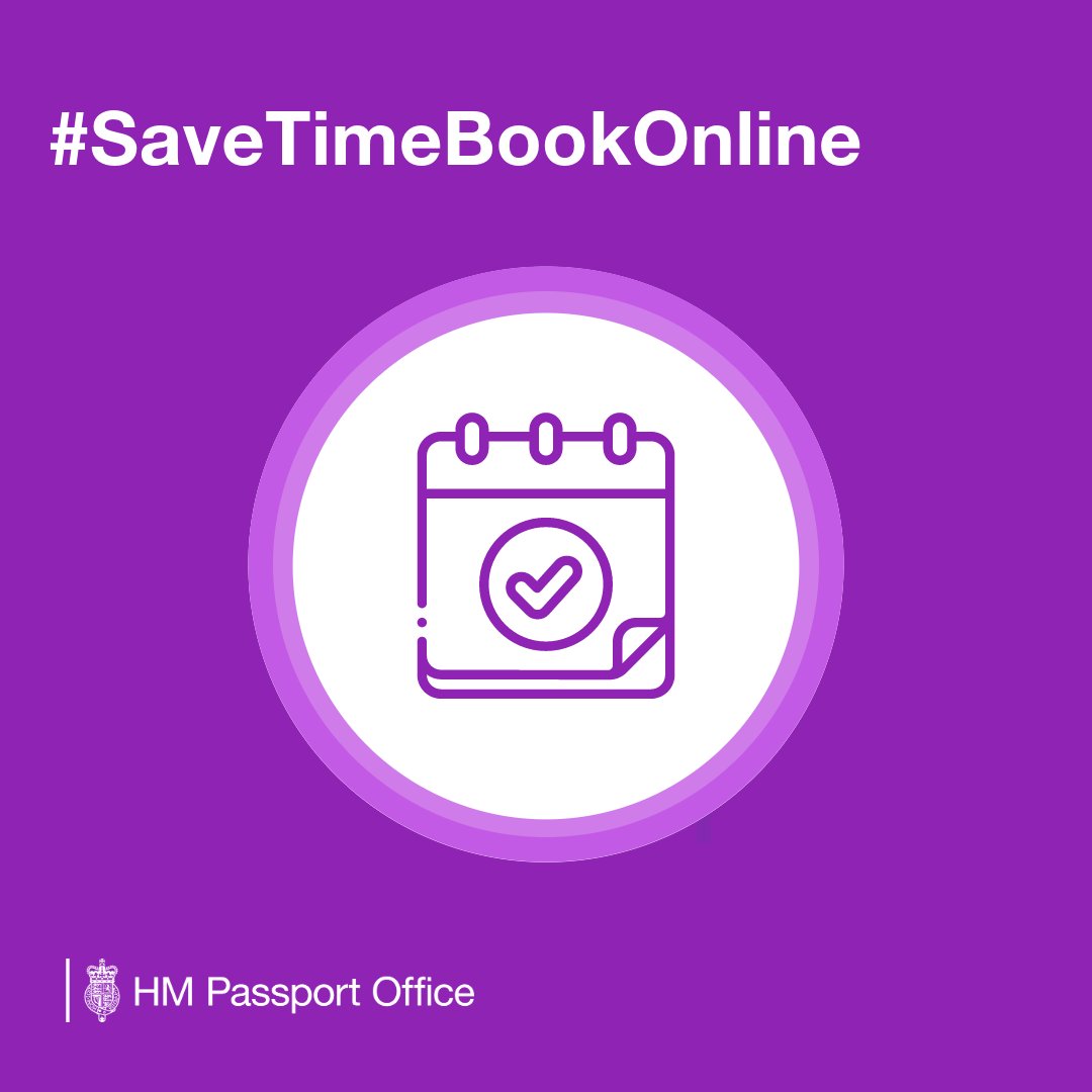 If you need an appointment for our priority services, all the available timeslots can be found at: gov.uk/get-a-passport…. Our Adviceline agents won’t have access to additional appointments. #SaveTimeBookOnline ↪️gov.uk/apply-renew-pa…