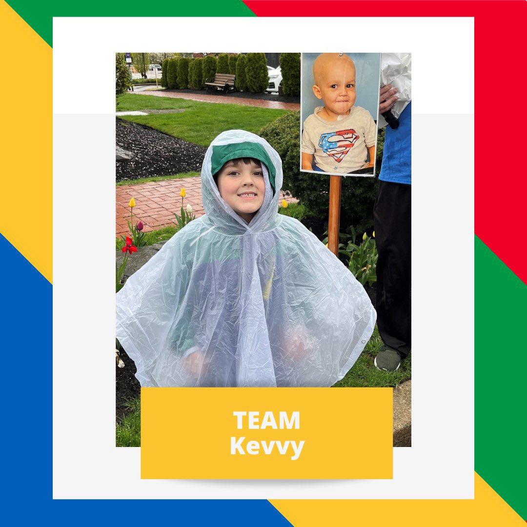 “Team Kevvy Strolls again this year for Kevvy and all the other patients at The Tomorrow Fund Clinic. His journey started at 14 months and he is now a healthy 7 year old thanks to his strength and the help of Hasbro and the Tomorrow Fund. We will always be Team Kevvy…”