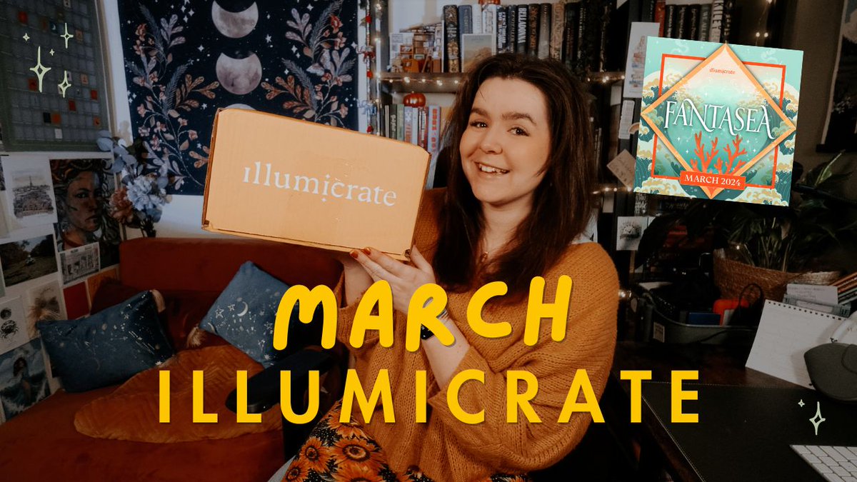 My March Illumicrate unboxing is liveeee, loved the Fantasea theme ✨ buff.ly/3IR3DEr