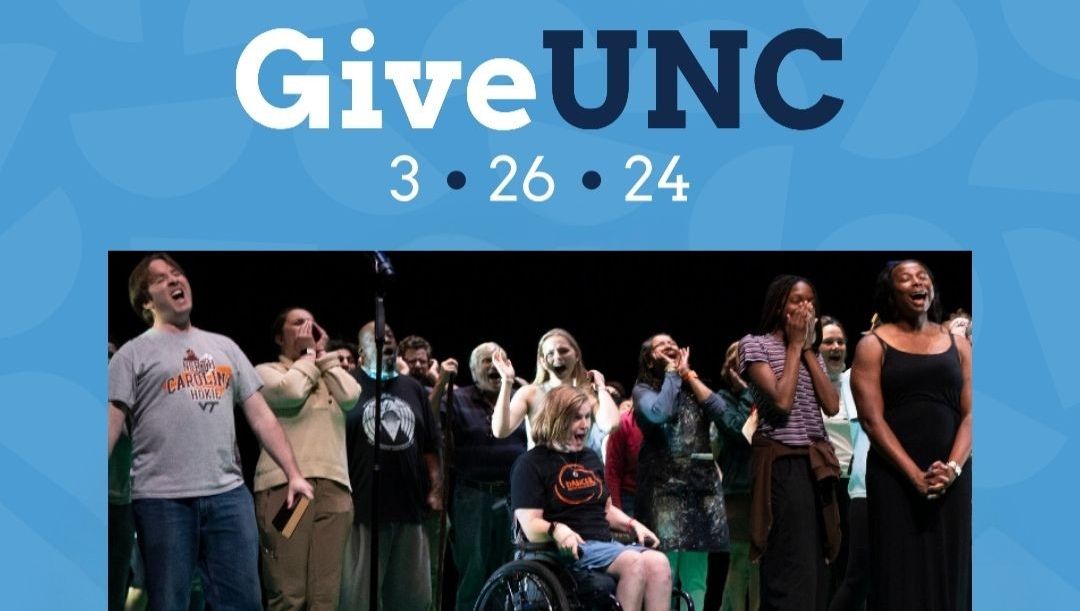 Today on #GiveUNC, we invite you to invest in the spirit of exploration, curiosity, and artistic excellence that keeps UNC-Chapel Hill a creative home for all.   Join us in advancing our impactful work by clicking the link below to make a gift today. l8r.it/Tpve