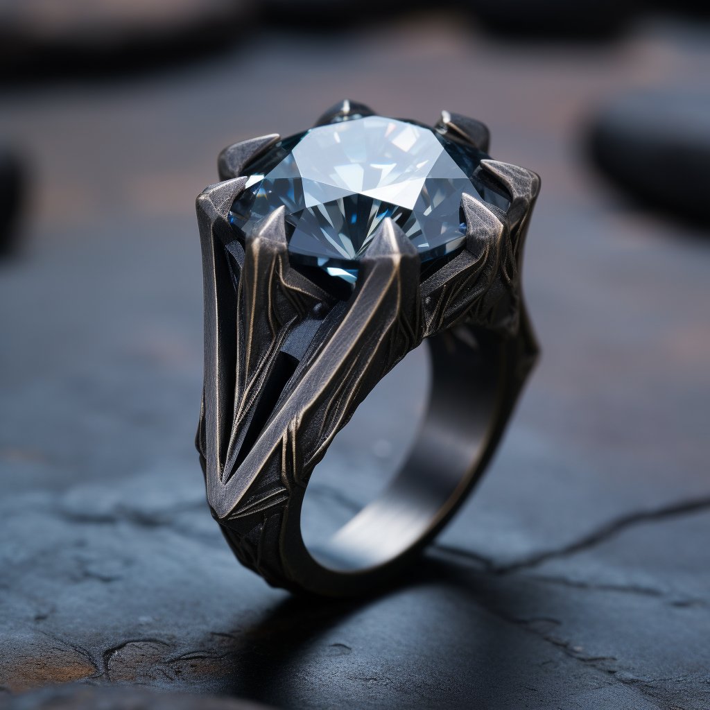 Gratitude for your interest in our Terra collection AI concepts! Every vote brings us closer to knowing which styles yall like the best!
.
#exoticjewelry #uniquerings #2023rings #jewelrydesign #brutalistjewelry #witchyvibe #blvckfashion #darkjewelry #statementjewelry #UnisexStyle