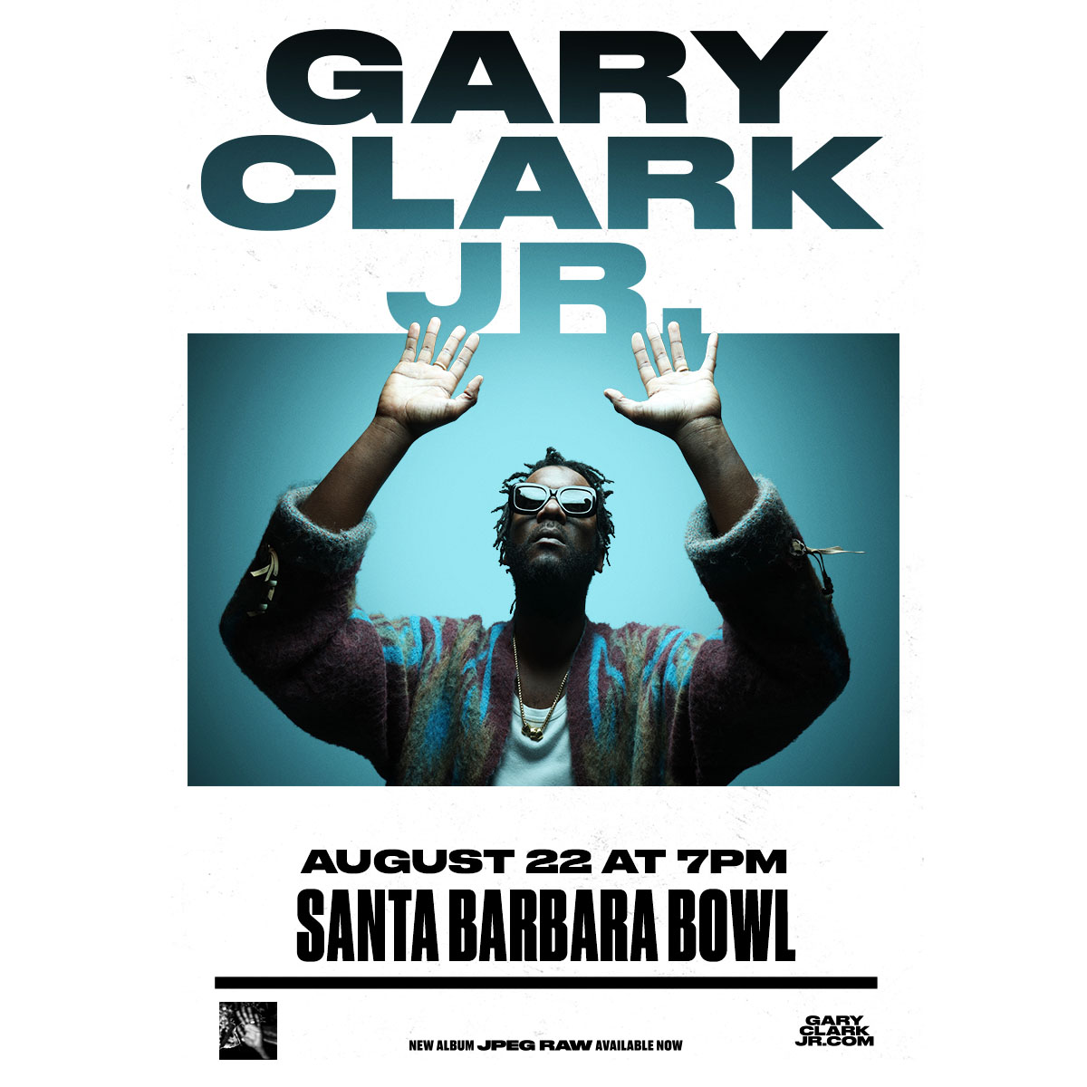 📣 @GaryClarkJr returns to the @SBBowl on 8/22! 🎟️ Tix on sale 3/28 @ 10 AM 🎟️ Purchase your tickets at the Bowl Box Office or online: sbbowl.com 🎶For all Bowl news & info: sbbowl.com #SantaBarbaraBowl #SBBowl #SBBowlSeason2024 #GaryClarkJr