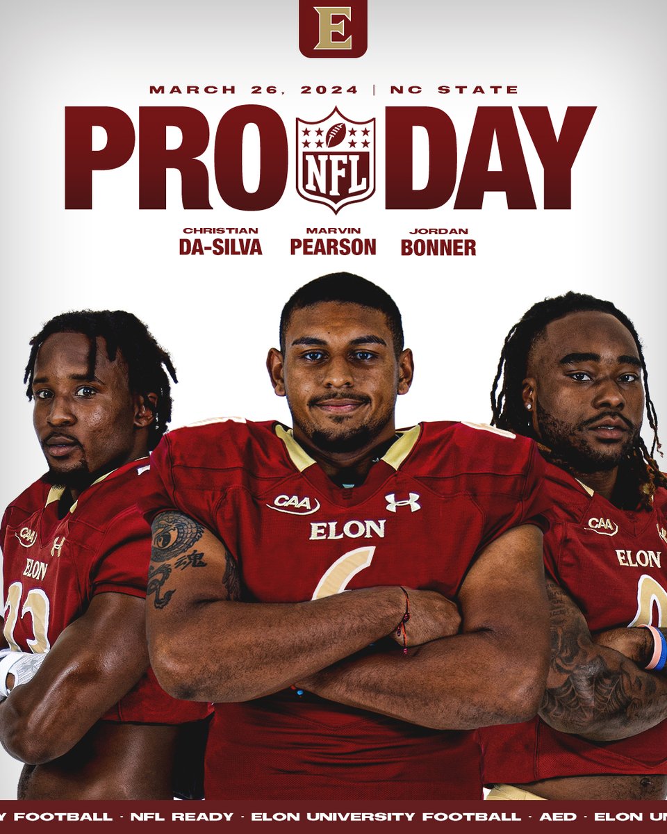 Good luck to our guys at their Pro Day this afternoon! #NFLReady | #AED