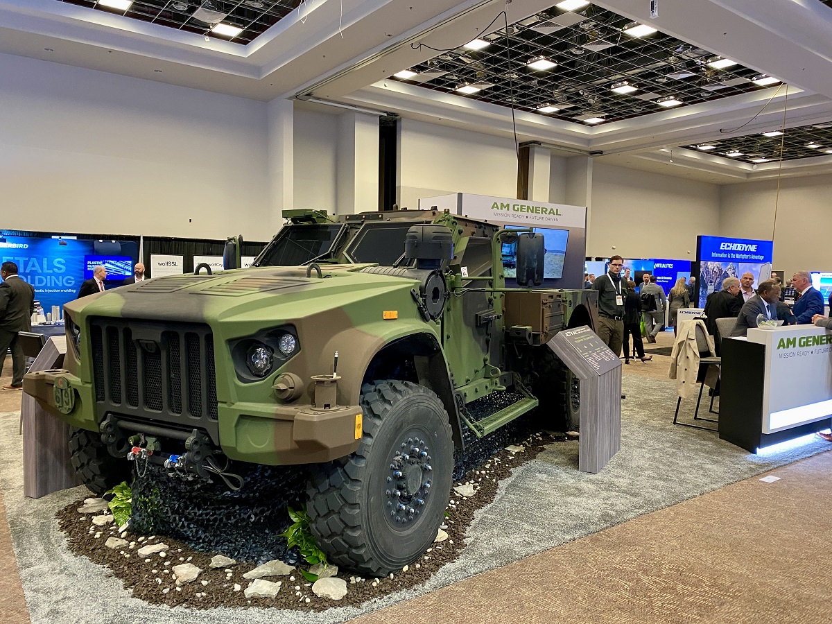 The JLTV A2 has arrived in Huntsville! If you're attending @AUSAorg Global Force, stop by Booth #121 to talk to us about this next generation Joint Light Tactical Vehicle, built to support SGT Smith and their mission! #AUSAGlobal bit.ly/3TAoOzr
