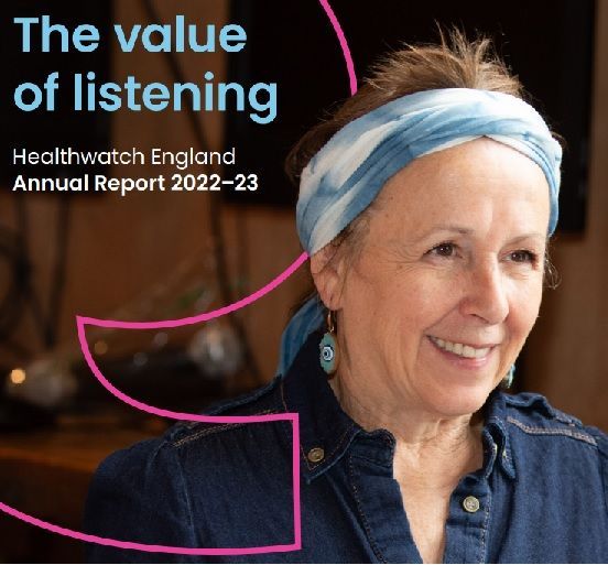 Healthwatch England’s annual report features local Healthwatch work on patient experiences with Long Covid service. In our annual report, we show how listening to the voices of the public can lead to a system that works better for everyone buff.ly/49aMq3m #sefton