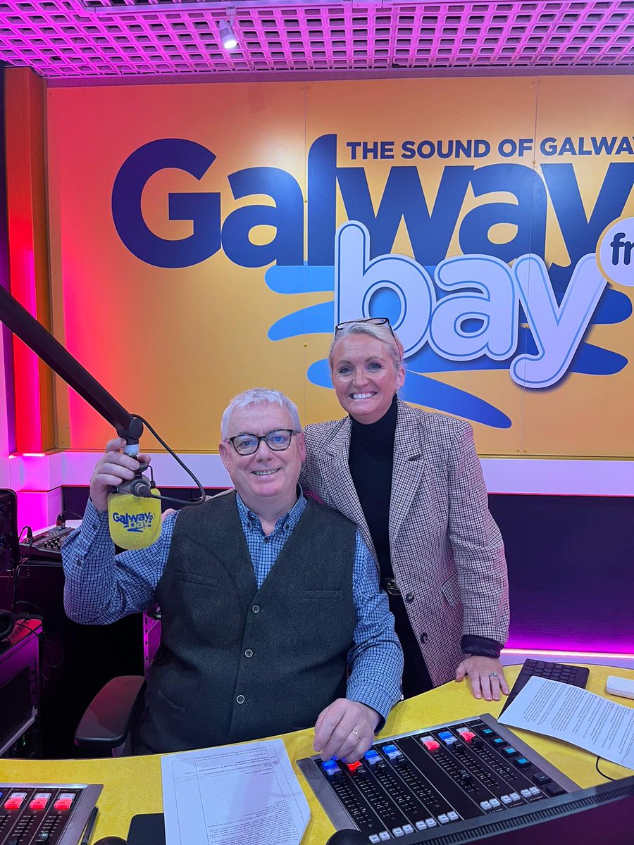 We were delighted to be on @GalwayTalks @gbayfm  this morning and discuss all things Galway Culture Company and the work we've been doing. 

If you missed the interview, you can listen back here: galwaybayfm.ie/listen_back/ga…

Thank you Keith and Galway Bay FM for having us on!