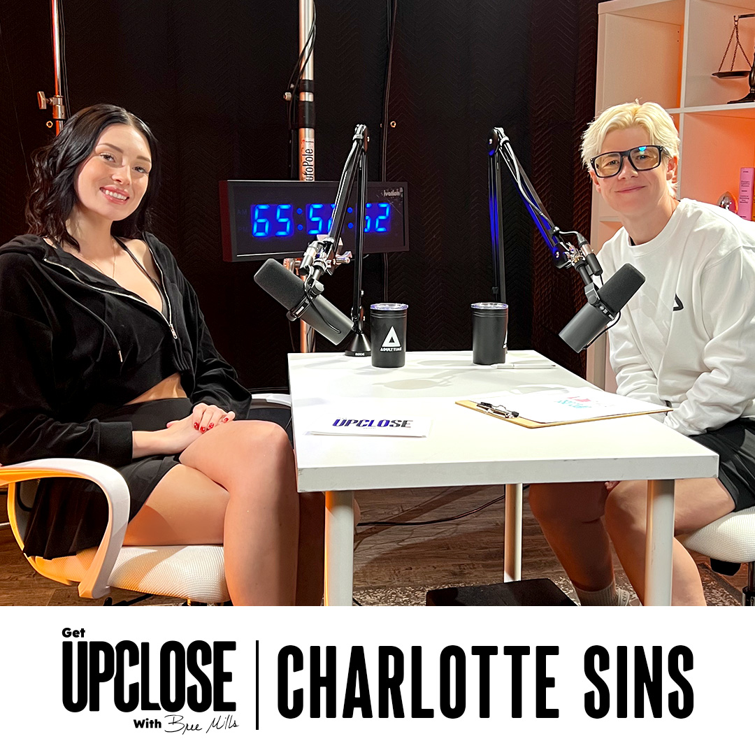 🗣️@charlottesuxxx IS ON THE POD🗣️ Charlotte Sins joins @TheBreeMills for this week's episode of The GET UP CLOSE Podcast 😍 👇 CLICK HERE TO LISTEN 👇 🍎: adultti.me/APPLE ✳️: adultti.me/SPOTIFY 📺: adultti.me/YOUTUBE 🔞: adultti.me/upclose