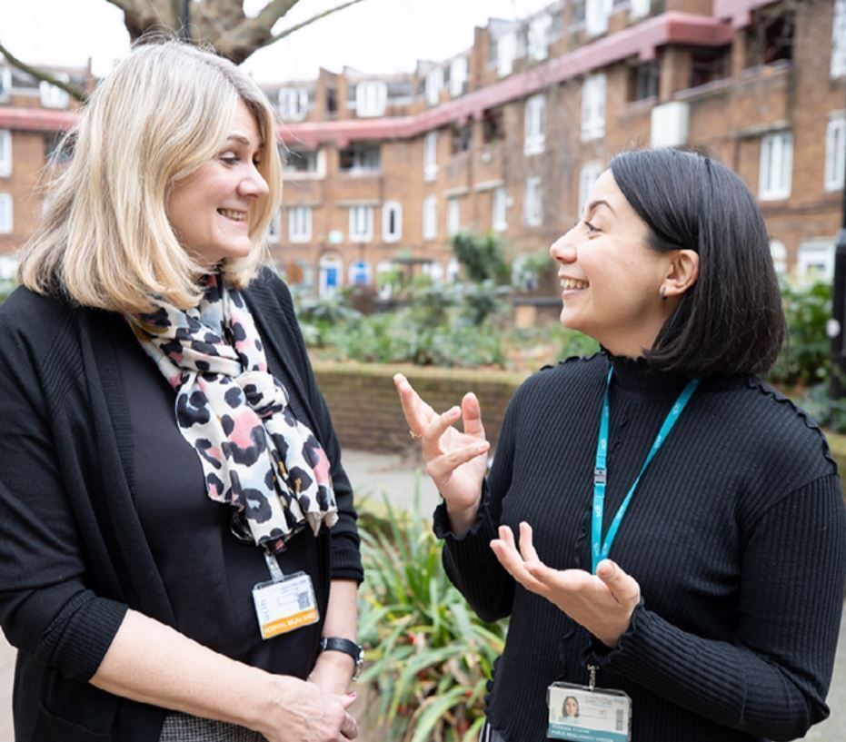 UCLH patient and public involvement coordinator, Gill said, 'The best thing about my role is being out in the community representing UCLH and meeting and connecting with our patients'. Find out more on the latest issue of #UCLHMagazine: buff.ly/3Jo8HxO