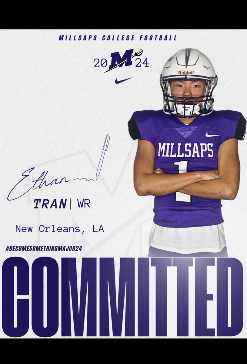 Patrick F Taylor Football (@pftfb) on Twitter photo Congratulations to our 3 seniors Ethan Tran, Ethan Barthelemy, and Kinkaid Hinyup on committing to Milsaps College! <a href="/kentrahan/">Ken Trahan</a> <a href="/CoachBourg6010/">Kenny Bourgeois</a> <a href="/JBYourSportsGuy/">JB Your Sports Guy</a> <a href="/JPrestonSports/">Josh Preston</a> <a href="/garlandgillen/">Garland Gillen</a> <a href="/GeauxPrepsLA/">GeauxPreps.com</a> <a href="/PFTSTA/">Pat Taylor Academy</a> Congratulations to our 3 seniors Ethan Tran, Ethan Barthelemy, and Kinkaid Hinyup on committing to Milsaps College! <a href="/kentrahan/">Ken Trahan</a> <a href="/CoachBourg6010/">Kenny Bourgeois</a> <a href="/JBYourSportsGuy/">JB Your Sports Guy</a> <a href="/JPrestonSports/">Josh Preston</a> <a href="/garlandgillen/">Garland Gillen</a> <a href="/GeauxPrepsLA/">GeauxPreps.com</a> <a href="/PFTSTA/">Pat Taylor Academy</a>