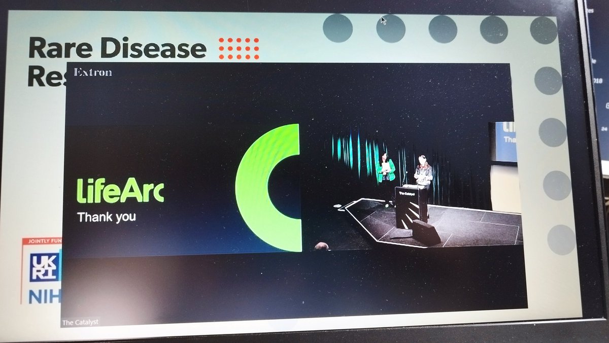 Shout out to @RickSThomp @RareBeacon / @REMEDi4ALL #DrugRepurposing @RDRUKHub #rdrukcon #RareDisease #Research conference @NIHRresearch