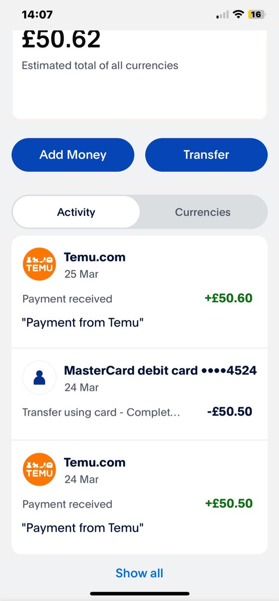 Can you do me a favor? Just accept this invitation, up to £40 FREE CASH for each of us!!
temu.com/u/zt3lmUvYQGlx…