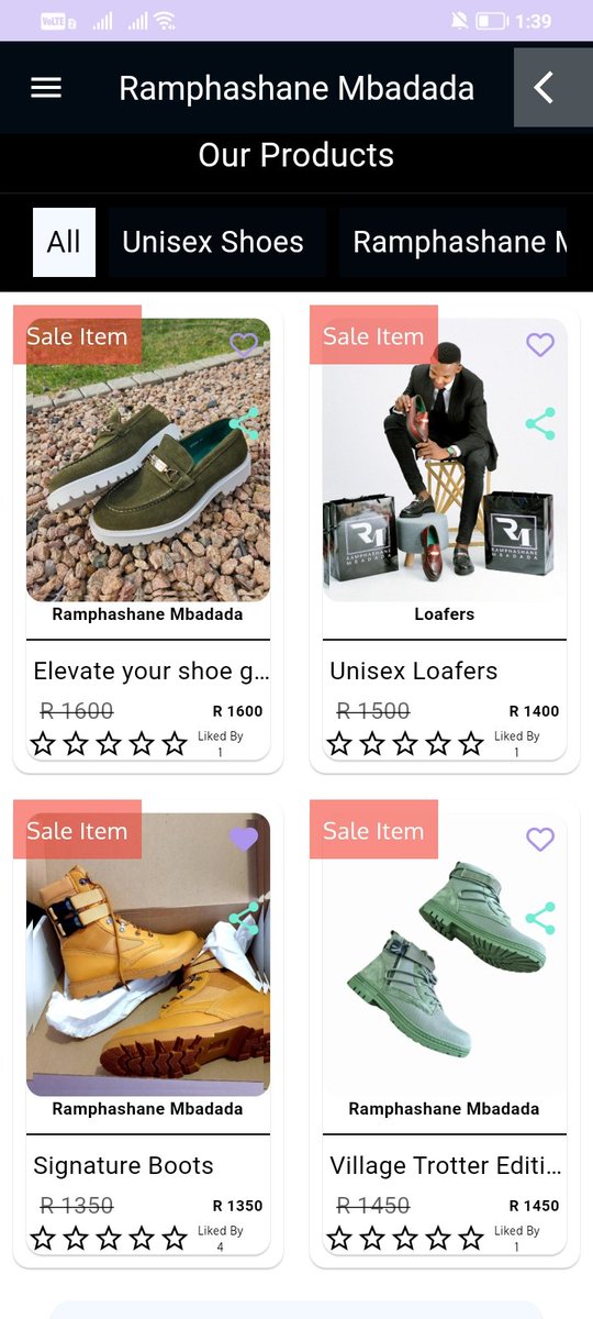 Did you know you can now find <a href="/RMbadada/">Ramphashane Mbadada</a> at <a href="/fassernate/">Totally Empowering 💜💚💙</a> their store look so beautiful
#RMGraduationShoes
#Fassernate