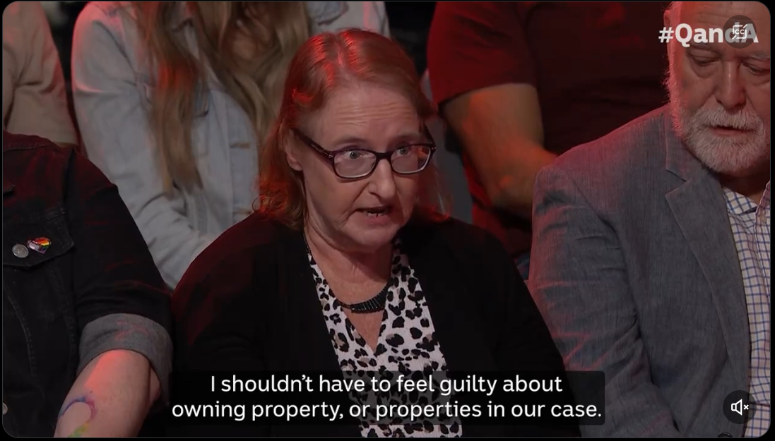 Further proof that landlords are being victimised, by these appalling moves against #negativegearing + #taxconcessions. | #qanda (😉)