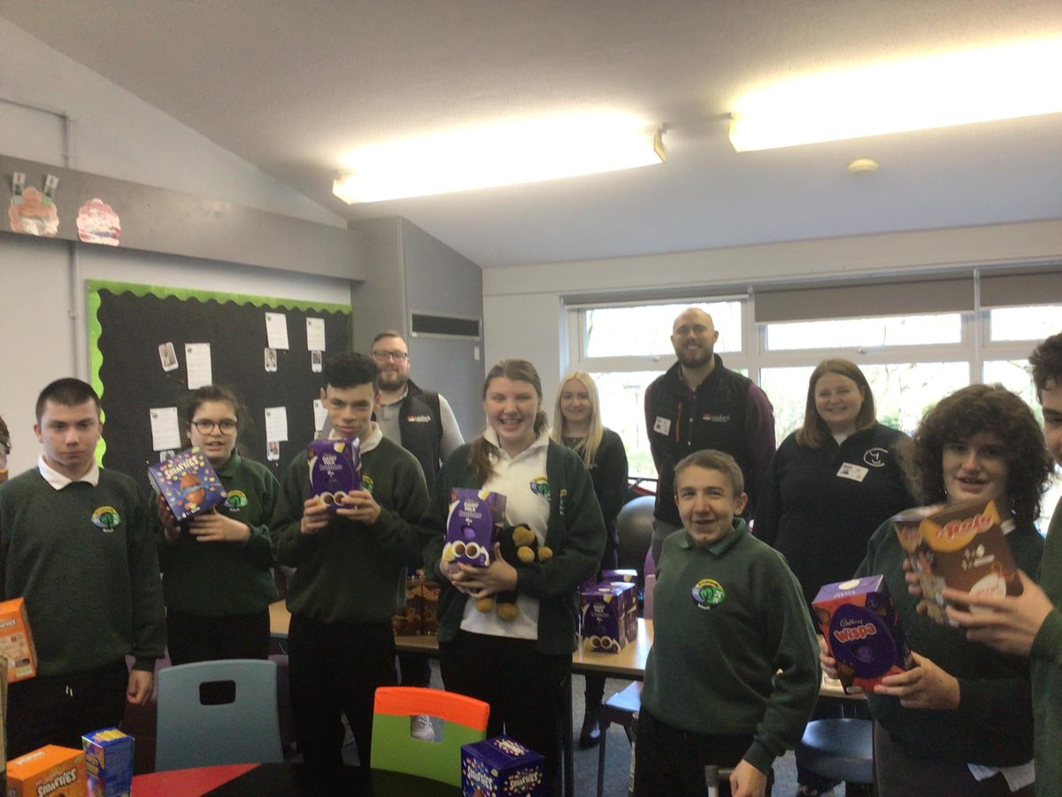 Stainforth Construction LLP (@stainforthcon) on Twitter photo Stainforth Construction were back at Brooklands School last week delivering 102 Easter Eggs with Yorkshire Childrens Charity.
The pupils were thrilled to get an egg and some of younger pupils tucked in immediately.
<a href="/BrooklandsCSS/">Brooklands</a> <a href="/YCCharity/">Yorkshire Children's Charity</a> Stainforth Construction were back at Brooklands School last week delivering 102 Easter Eggs with Yorkshire Childrens Charity.
The pupils were thrilled to get an egg and some of younger pupils tucked in immediately.
<a href="/BrooklandsCSS/">Brooklands</a> <a href="/YCCharity/">Yorkshire Children's Charity</a>