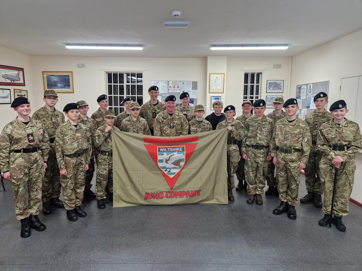 CSM Richard Dutton Last night the Commandant, RSM, and Juno Company HQ paid a surprise visit to Westbury Detachment to promote the newly appointed Juno CSM