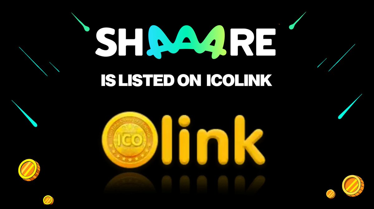 ShaaareHQ's tweet photo. #Shaaare is now listed on @ICOLINKcom 

👉https://t.co/4RGUm9DxlA

#ICO #PresaleAlert #cryptocurrency https://t.co/m0vt8oHxEG