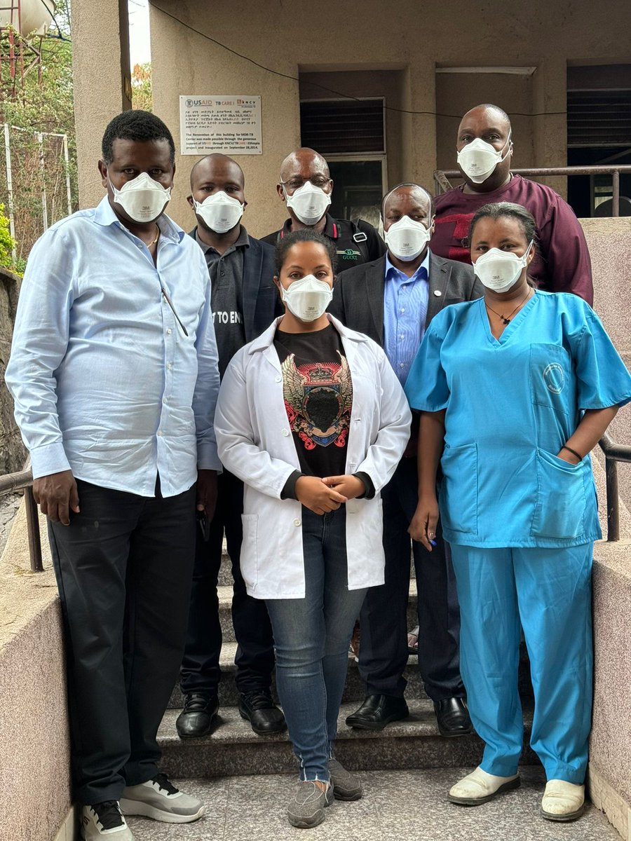 Made a visit at Bishoftu Hospital DR-TB Referral Care Center, aka Bedaquiline Resort with colleagues Malawi, Kenya, Tanzania, Uganda,  South Africa. Witnessed that the first patient enrolled on BPaLM Regimen in the hospital is cured!Very exciting news! @LucicaDitiu @TerezaKasaeva
