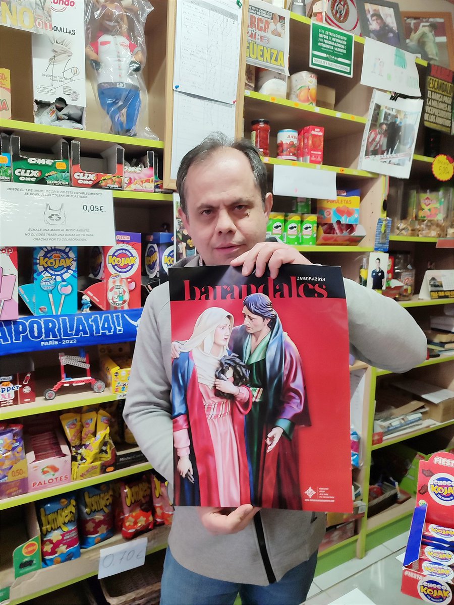 Barandales a la venta en: Kiosco La Golosa (estación de Buses), Kiosco D. Pitufo (C. Puerta Nueva) y los puntos ya señalados.

Kioscos: D. Kiosco- Mabel- Tres Cruces- San Ramón- Bacus- Antonio- Felipe.

Librerías: Arial - Octubre- Semuret- Mil Hojas.