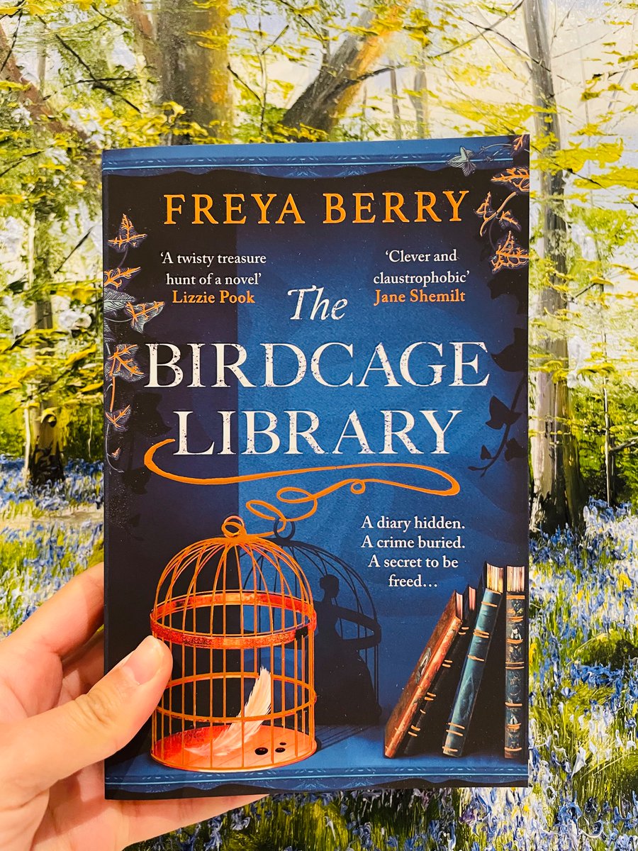 Spring has sprung and my leafy & beautiful paperback is out on Thursday, so I'm doing a #giveaway of this copy of The Birdcage Library! If you like mysteries, botany, forbidden love & bookish secrets, this little guy is for you. To enter, follow me, like this post, and RT tagging…